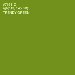 #71911C - Trendy Green Color Image