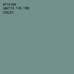 #71918A - Oxley Color Image