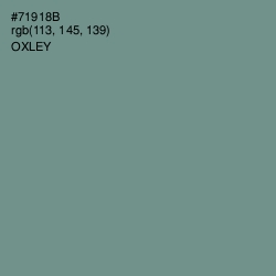 #71918B - Oxley Color Image