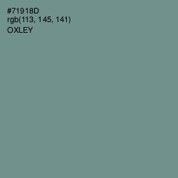 #71918D - Oxley Color Image