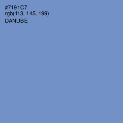 #7191C7 - Danube Color Image