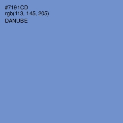#7191CD - Danube Color Image