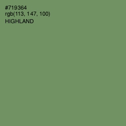 #719364 - Highland Color Image