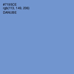 #7195CE - Danube Color Image