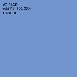 #7196CD - Danube Color Image