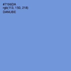 #7196DA - Danube Color Image