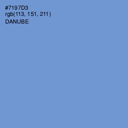 #7197D3 - Danube Color Image