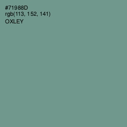 #71988D - Oxley Color Image