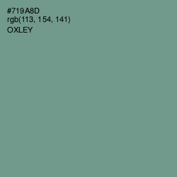 #719A8D - Oxley Color Image