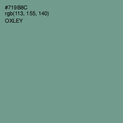 #719B8C - Oxley Color Image