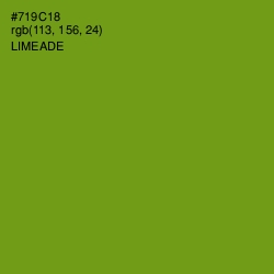 #719C18 - Limeade Color Image