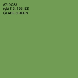 #719C53 - Glade Green Color Image