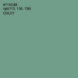 #719C88 - Oxley Color Image