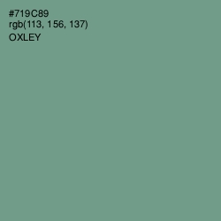 #719C89 - Oxley Color Image