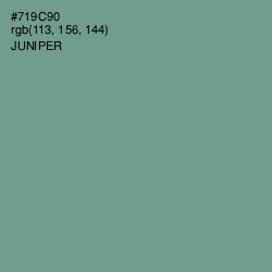 #719C90 - Juniper Color Image