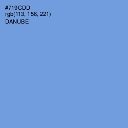 #719CDD - Danube Color Image