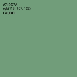 #719D7A - Laurel Color Image