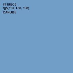 #719EC6 - Danube Color Image