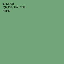 #71A778 - Fern Color Image