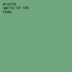 #71A77D - Fern Color Image