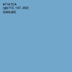 #71A7CA - Danube Color Image