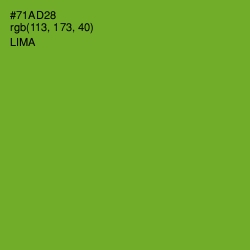 #71AD28 - Lima Color Image