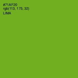 #71AF20 - Lima Color Image