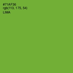 #71AF36 - Lima Color Image