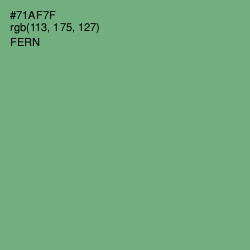 #71AF7F - Fern Color Image