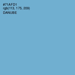 #71AFD1 - Danube Color Image