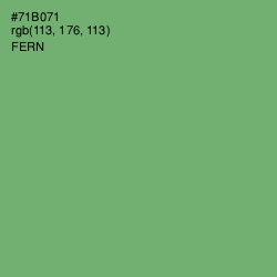 #71B071 - Fern Color Image