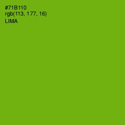 #71B110 - Lima Color Image