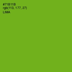 #71B11B - Lima Color Image