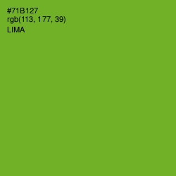 #71B127 - Lima Color Image