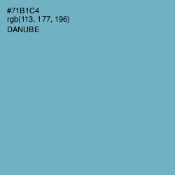 #71B1C4 - Danube Color Image