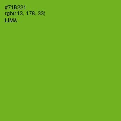 #71B221 - Lima Color Image