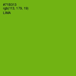 #71B313 - Lima Color Image