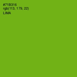#71B316 - Lima Color Image