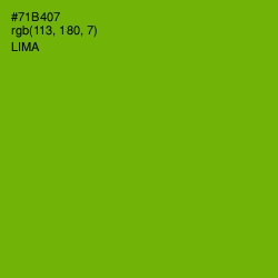 #71B407 - Lima Color Image