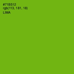 #71B512 - Lima Color Image