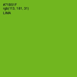 #71B51F - Lima Color Image