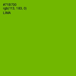 #71B700 - Lima Color Image