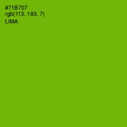 #71B707 - Lima Color Image