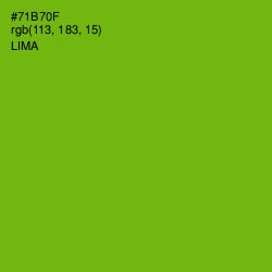 #71B70F - Lima Color Image