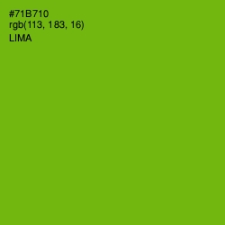 #71B710 - Lima Color Image
