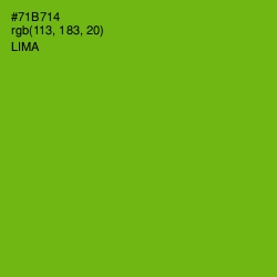 #71B714 - Lima Color Image