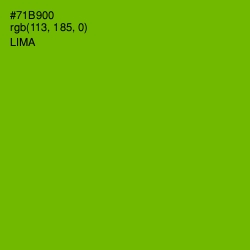 #71B900 - Lima Color Image