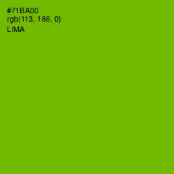 #71BA00 - Lima Color Image