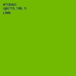#71BA01 - Lima Color Image