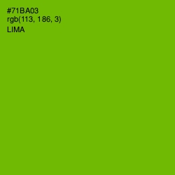 #71BA03 - Lima Color Image